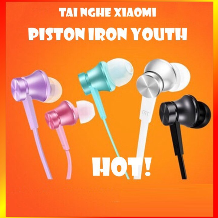 Tai Nghe Xiaomi In-Ear Headphones Basic 2018 - Tai nghe Xiaomi Piston Iron Youth - ChuyenMi