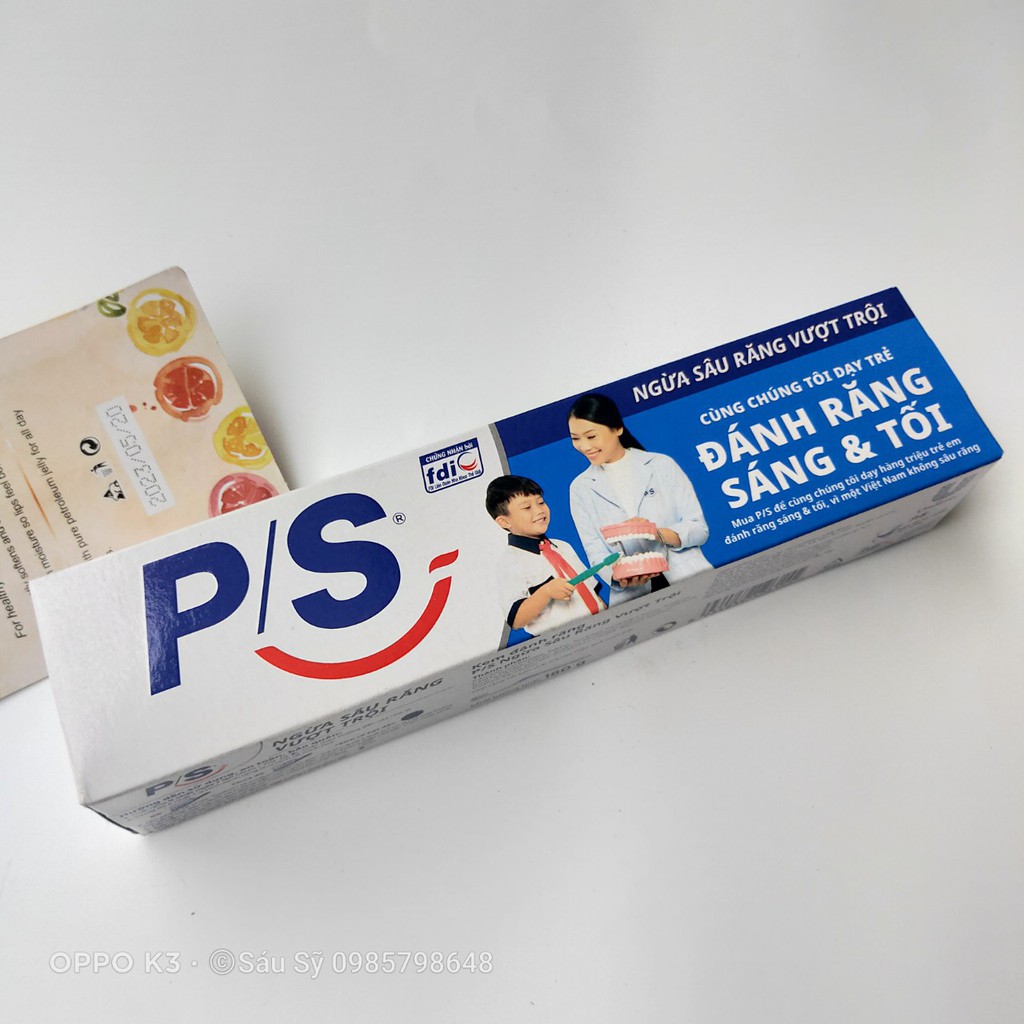 Kem đánh răng PS ngừa sâu răng vượt trội 180g
