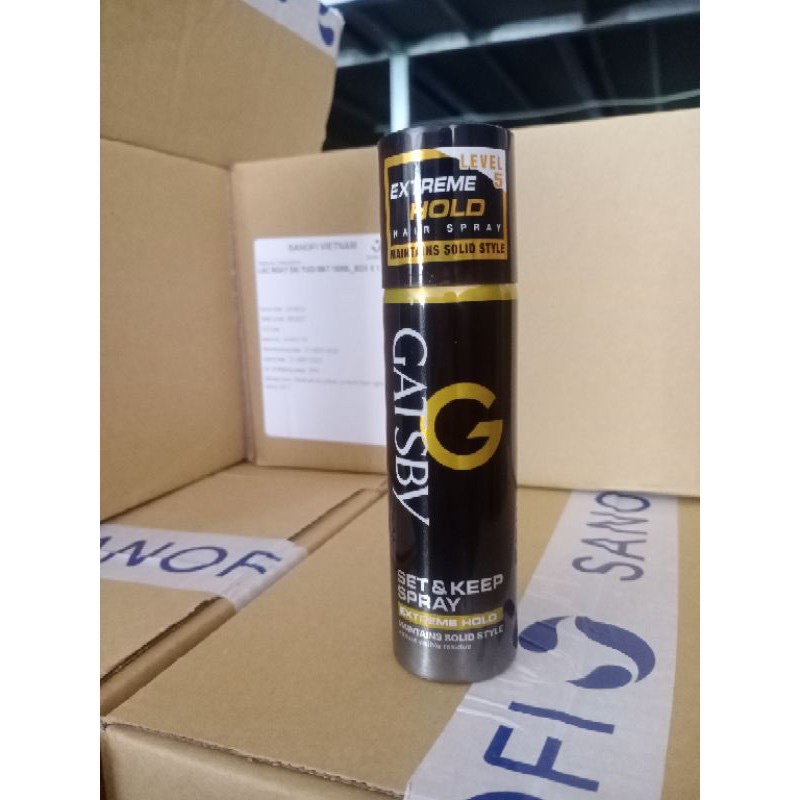 Gôm Xịt Gatsby Extreme Hold 66ml