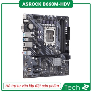 Mainboard ASROCK B660M HDV (Intel B660, Socket 1700, M-ATX, 2 khe RAM DDR4)