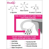 OvaQ1 hỗ trợ mang thai tự nhiên,bổ trứng khỏe trứng, kích thích rụng trứng