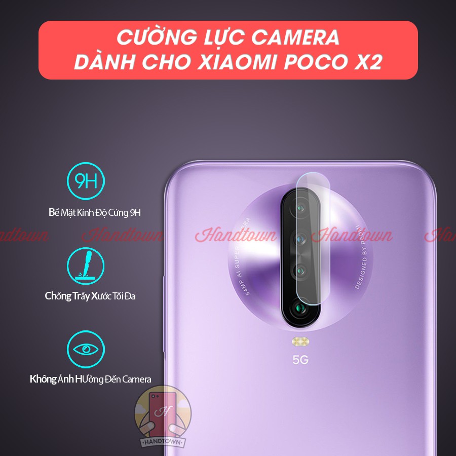 Kính cường lực Camera Xiaomi Poco X2
