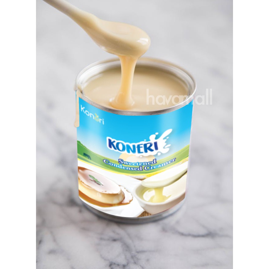 [HÀNG CHÍNH HÃNG] Thùng Sữa Đặc Có Đường Koneri 1kg - 24 lon