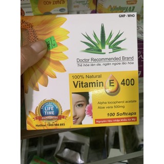 Vitamin e hộp 100 viên