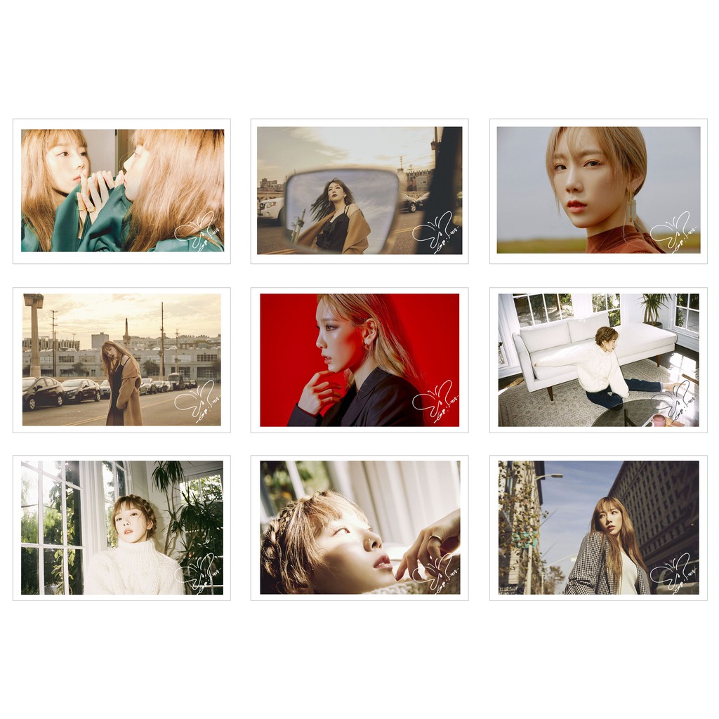 Lomo Card Ảnh TAEYEON - PURPOSE ( 36 ảnh có chữ ký)