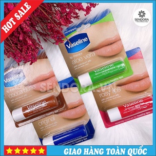 💋💋cao cấp💋💋 son dưỡng môi vaseline giữ ẩm 4.8g