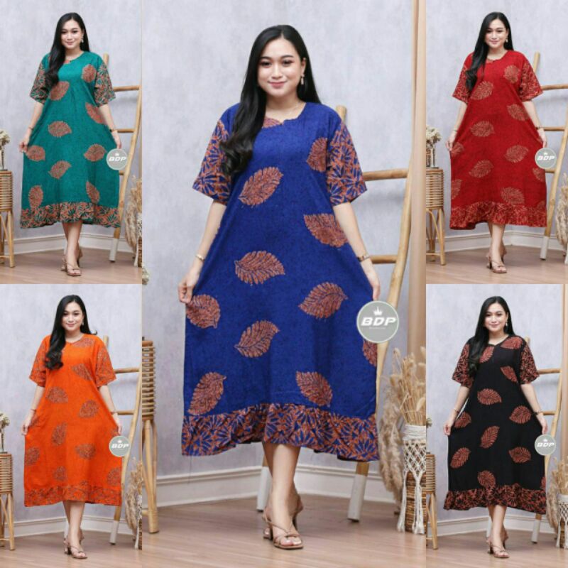 Negligee Maura Batik Mũ Có Khóa Kéo Trước Dành Cho Mẹ Đang Cho Con Bú | Váy Của Phụ Nữ Hôm Nay | Đầm Nữ Viral Mới Nhất | Đầm Dài Đến Đầu Gối - Đầm Hiện Tại