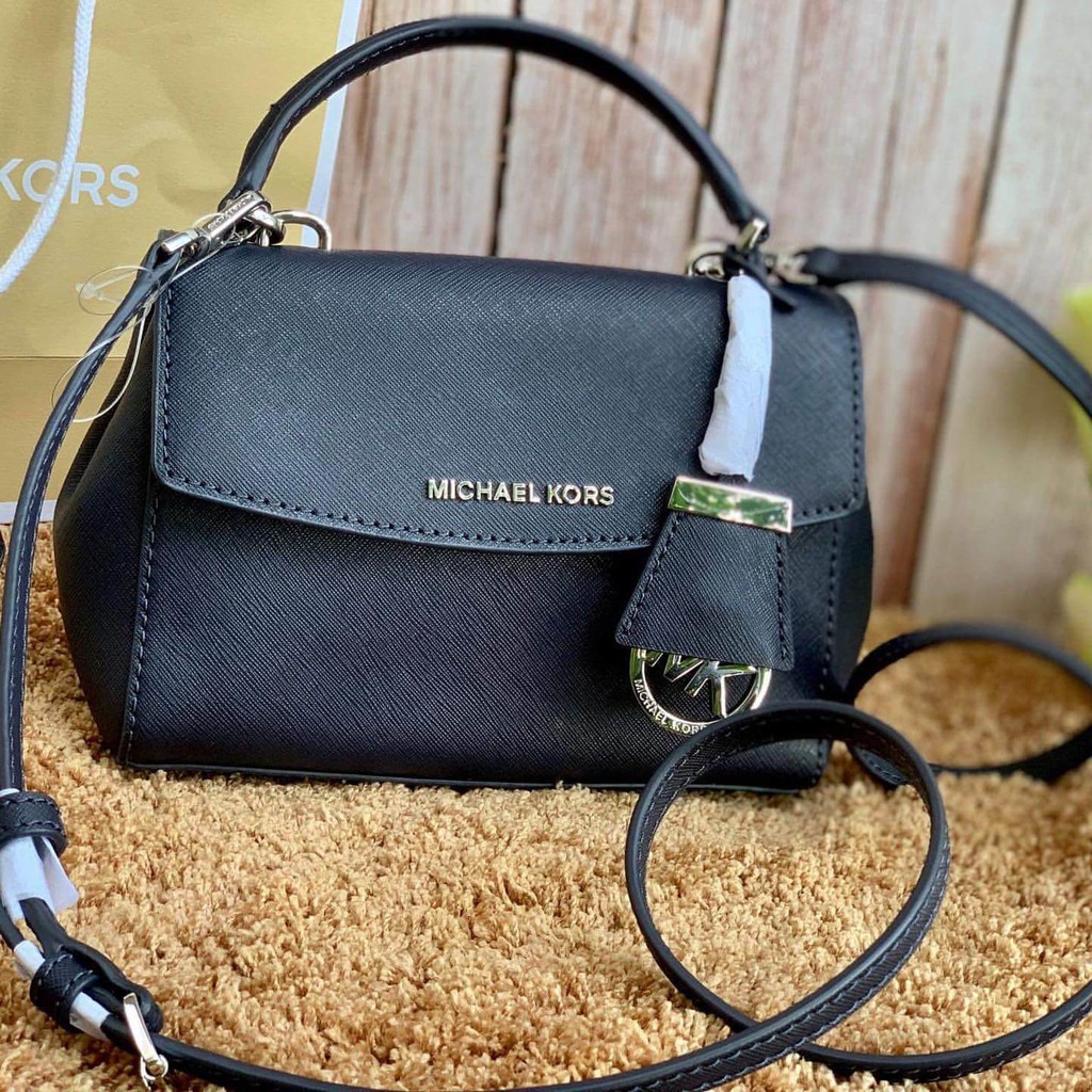 Túi Michael Kors Ava Black Size XS