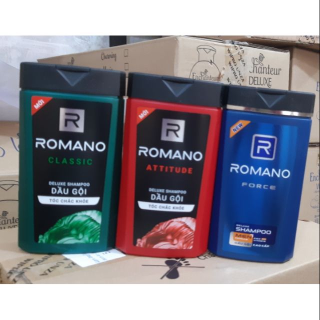 Dầu gội Romano 180g ( 3 màu)