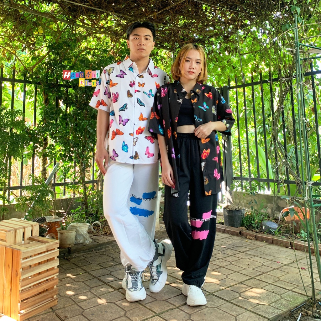 Quần Jogger Line Ulzzang Unisex Jogger Dây Rút Lai In Hình Ống Rộng Dài - MM