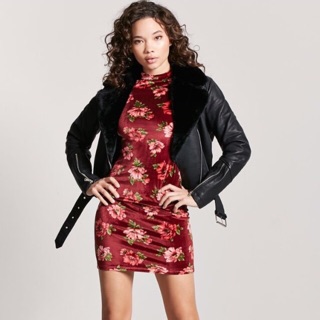 Đầm nhung VNXK F21
