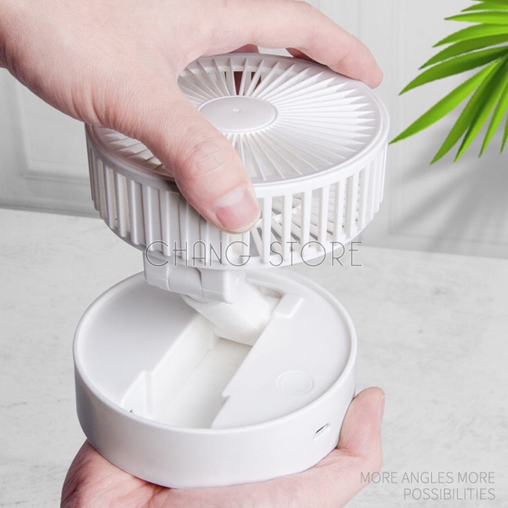 Quạt Tích Điện Mini Để Sạc USB Fan A9, Quạt Mini Để Bàn Gấp Gọn Tiện Lợi | BigBuy360 - bigbuy360.vn