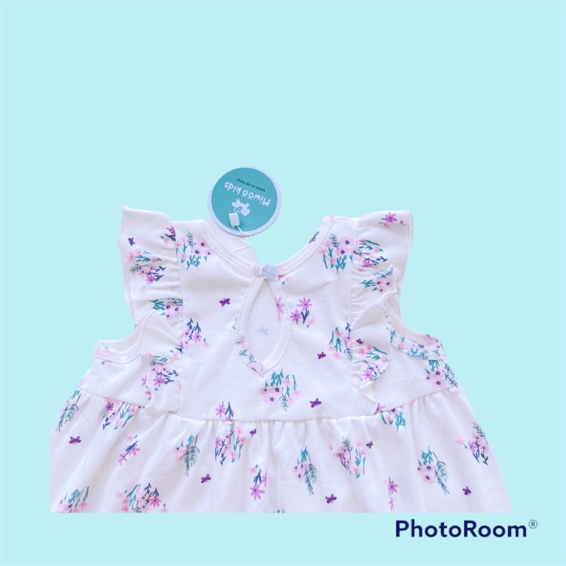 Váy bé gái mùa hè váy cánh tiên bé gái vải cotton boirp mát co giãn thấm hút mồ hôi tốt phom dáng đẹp đầm cho bé