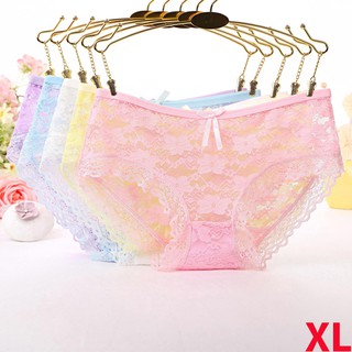 Quần lót nữ ren nơ size xl