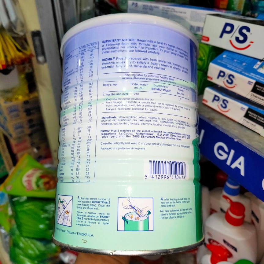 [CHÍNH HÃNG] Sữa bột Biomil Plus số 2 - 800g