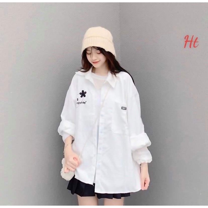 Áo sơ mi hoa good day H26