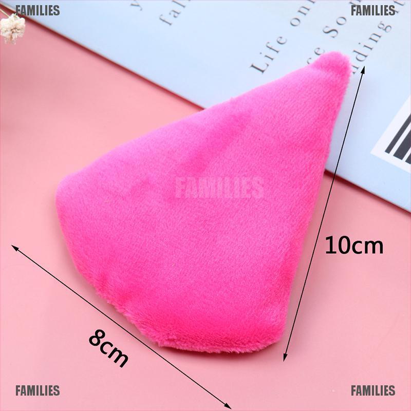 (hàng Mới Về) Mút Trang Điểm Families.triangle Chất Liệu Nhung | BigBuy360 - bigbuy360.vn
