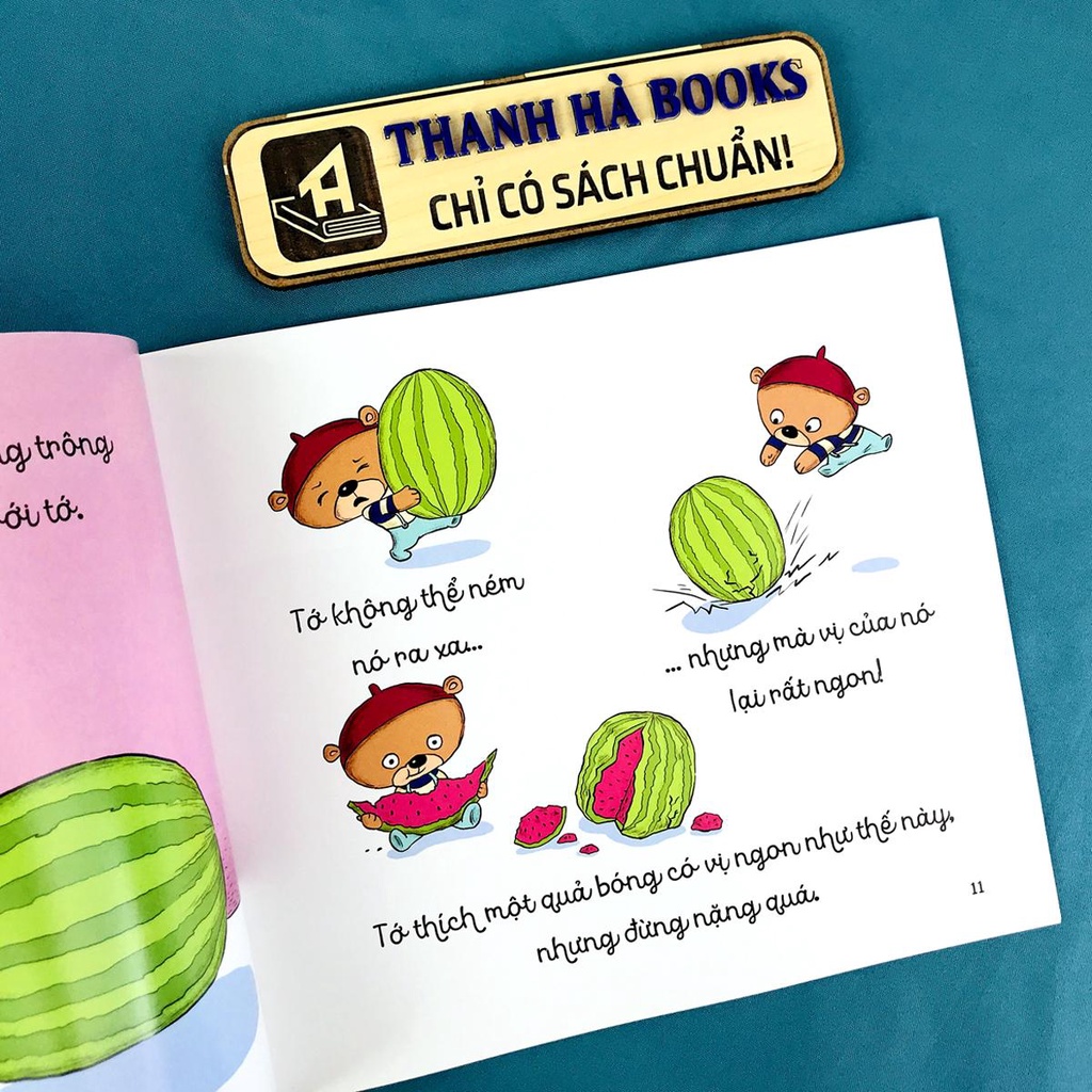 Sách - Bé Học Điều Hay Qua Câu Chuyện Nhỏ - Gấu Con Tinh Nghịch - Bộ 4 quyển, lẻ tùy chọn