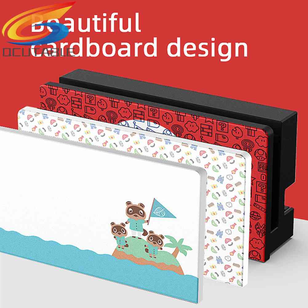 Vỏ Bảo Vệ Trang Trí Kiểu Hoạt Hình Cho Nintendo Switch Dock