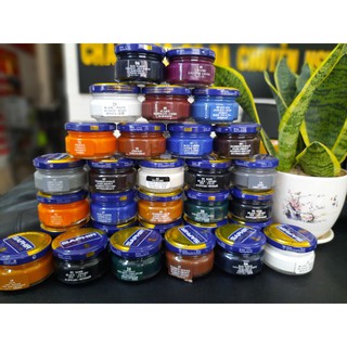 Xi kem dưỡng và phục hồi màu cho đồ da cao cấp creme surfine pommadier saphir bdc 50ml, xi đánh giày saphir