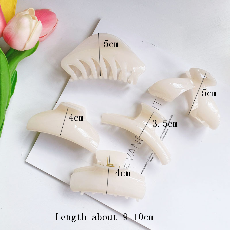 Kẹp tóc càng cua nhiều kiểu dáng tùy chọn xinh xắn thời trang