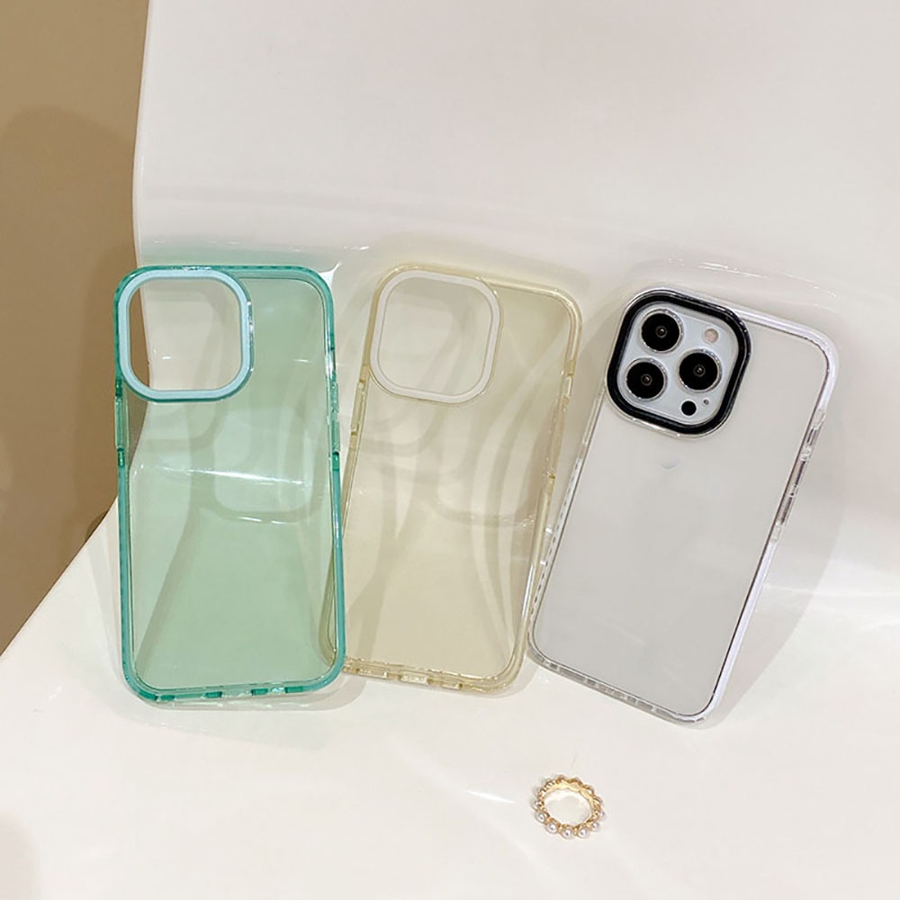 Ốp điện thoại TPU mềm trong suốt chống rơi cho iPhone 13 Pro Max 13pro 13promax iphone13