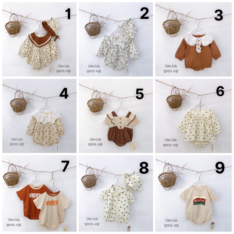 BODYSUIT CHỤP HÌNH STUDIO THÔI NÔI CHO BÉ RẤT ĐẸP
