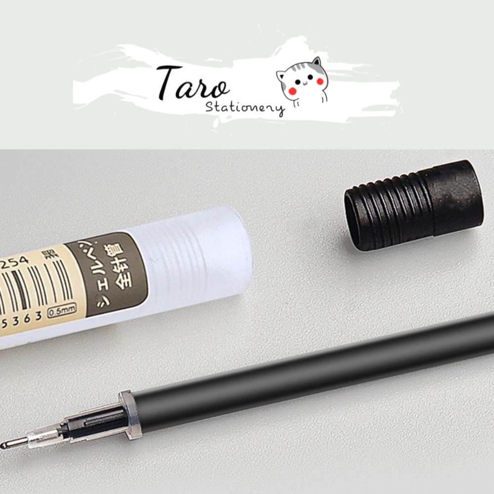 Bút gel đen basic Take Notes tiện lợi A21 Taro Stationery