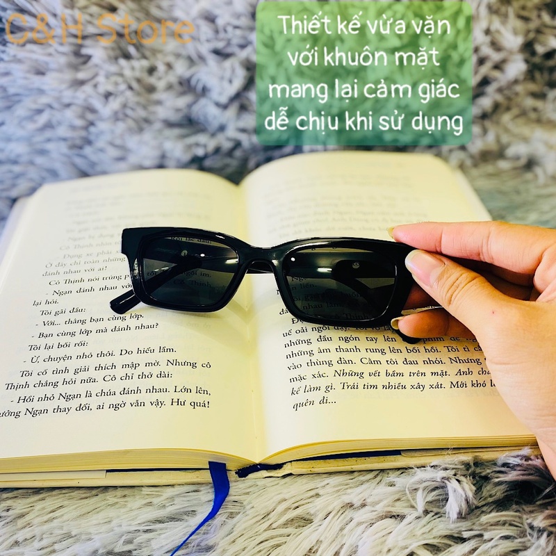 Kính Mát Bảo Vệ Chống Tia UV Thời Trang Hàn Quốc Cho Nam Nữ