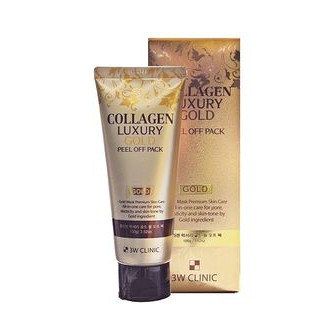 Mặt Nạ Vàng 24K Collagen Luxury Gold Peel Off Pack 3W Clinic