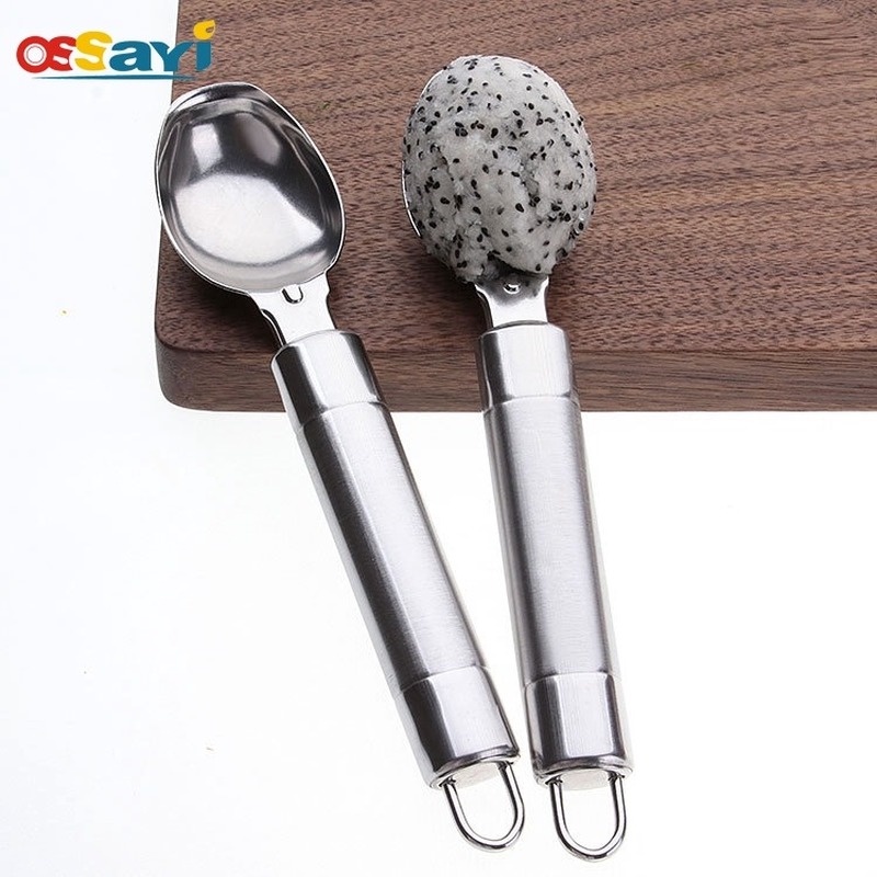 1 Muỗng Múc Kem/Trái Cây Bằng Thép Không Gỉ