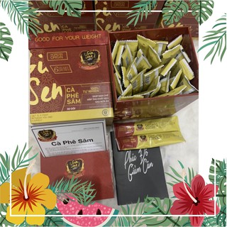 CÀ PHÊ SÂM GINSENG ( 1hộp 30 gói tặng kèm cẩm nang )