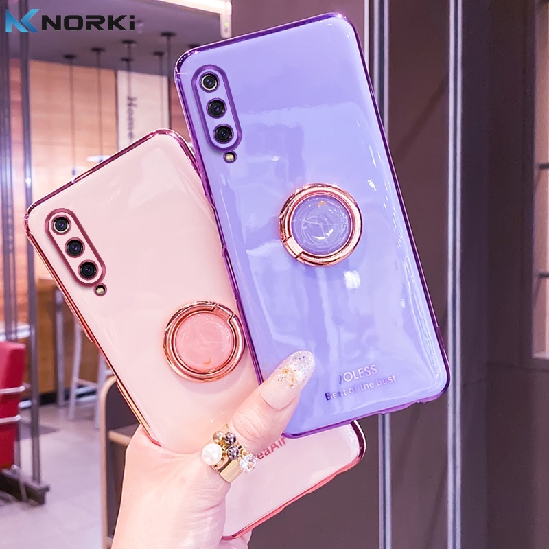 Ốp ĐiệN ThoạI Sang TrọNg Có NhẫN GàI Cho Samsung Galaxy A10 A20 A30 A50 A70 A10S A20S A30S A50S A7 A8 2018 A6Plus A8Plus