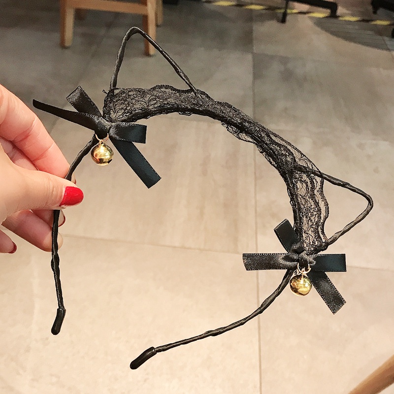 Cài tai mèo bông có chuông dễ thương bờm băng đô tai gấu cá tính / phụ kiện chụp ảnh cosplay đáng yêu T602 - Hỏa Tốc