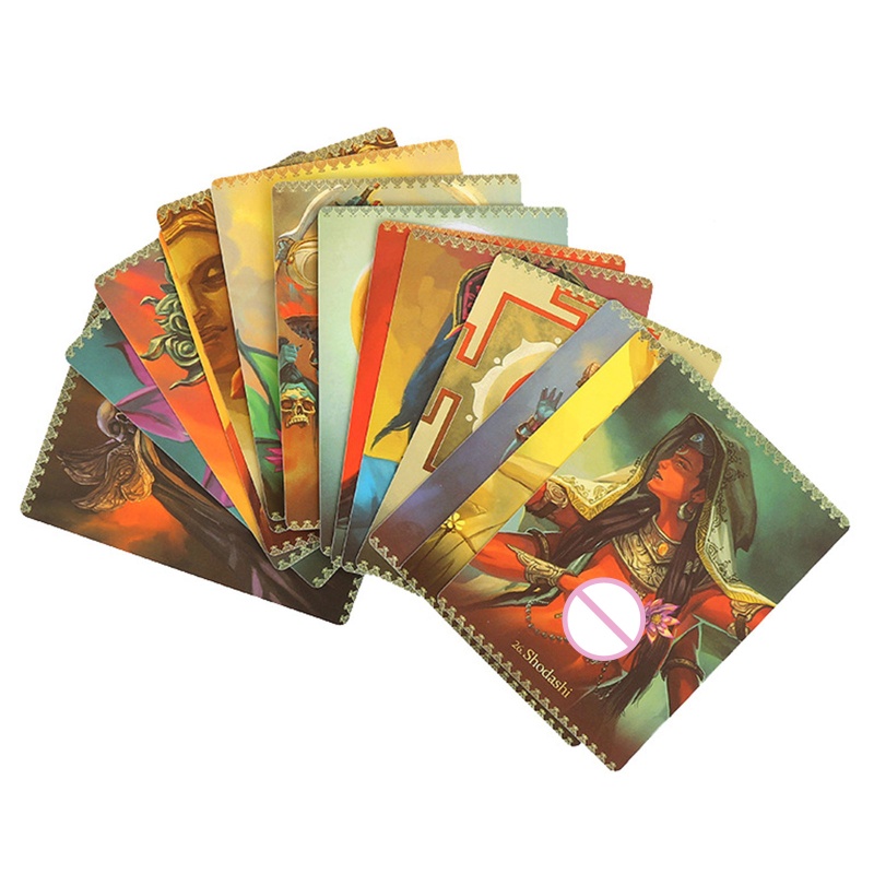 Bộ Bài Tarot In Chữ Tiếng Anh HAN Kali for Oracle