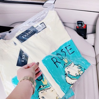 Áo phông rose trắng