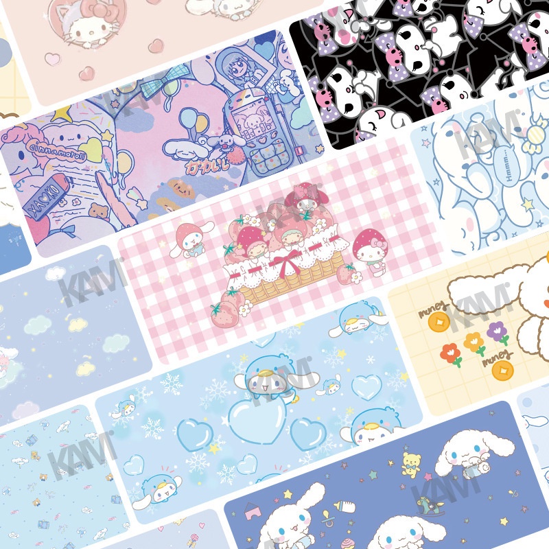 Tấm Lót Chuột Và Bàn Phím Cỡ Lớn 800Mm X 300Mm Chống Thấm Nước In Họa Tiết Hoạt Hình Sanrio Cinnamon Dễ Thương Trang Trí Phòng Làm Việc