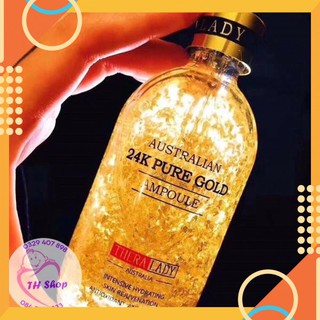 Serum Australia 24k Pure Gold Ampoule 100ml, Serum Tinh Chất Vàng 24k Cao Cấp Thera Lady Úc