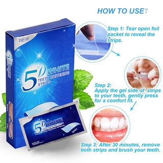 Miếng Trắng Răng 5D Chăm Sóc Răng Miệng