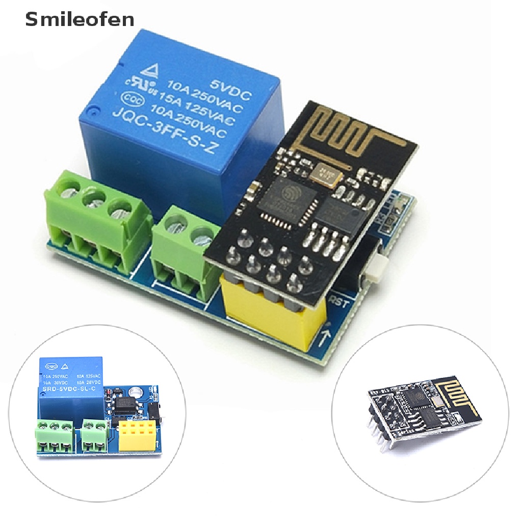 Mô Đun Rơ Le Điều Khiển Từ Xa ESP8266 ESP-01S 5V WiFi Thông Minh