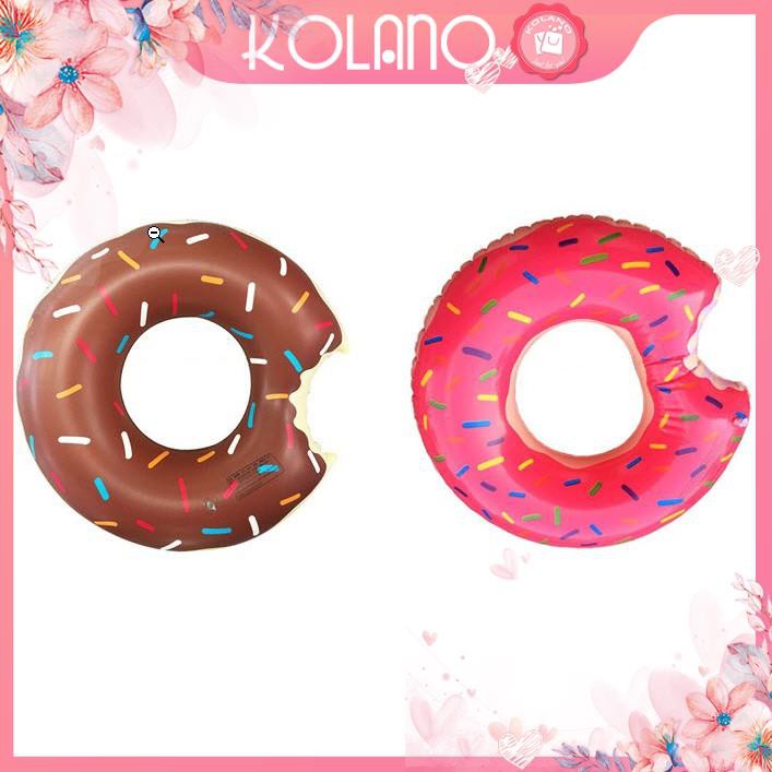 Phao bơi cho bé KOLANO size 60 cm tập bơi cho trẻ em hình bánh vòng Donut dễ thương SS-001301