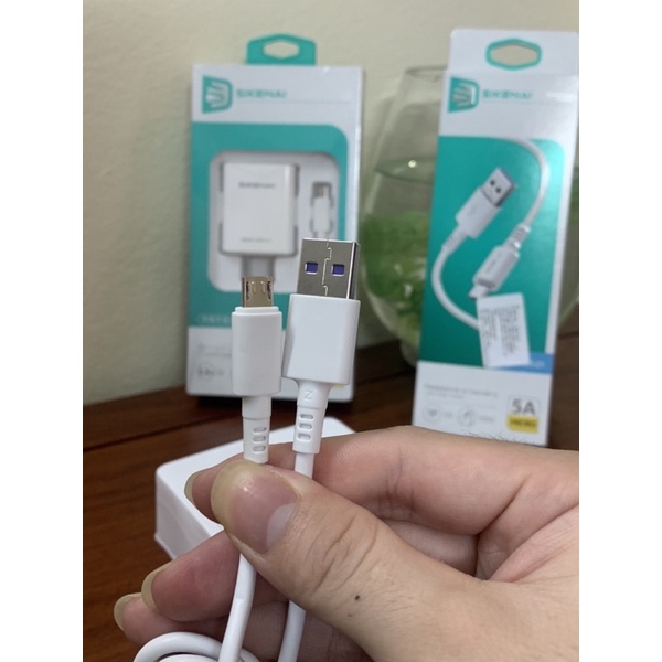 Bộ củ sạc nhanh cho IPHONE/ SAM SUNG / OPPO nguồn 5V-2A  - Hàng zin công ty - Bảo hành 6 tháng 1 đổi 1