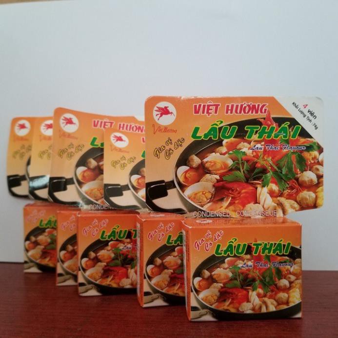 2 hộp nấu lẩu Thái -gia vị cô đặc Việt Hương