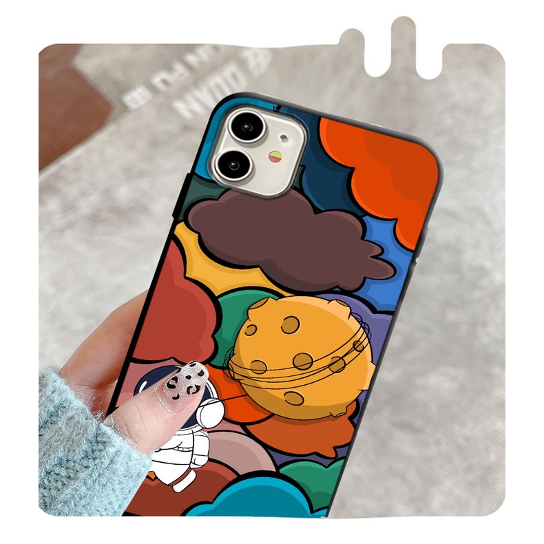 Ốp Điện Thoại Mềm In Hình Phi Hành Gia 3 Cho Xiaomi Redmi Note 11 10 8 7 6 5 9 Pro Max 11S 10S 9S 5A 4G 5G