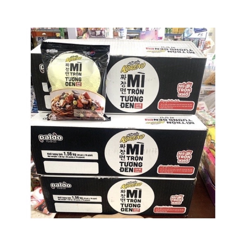 Mì trộn tương đen Koreno 78g | BigBuy360 - bigbuy360.vn