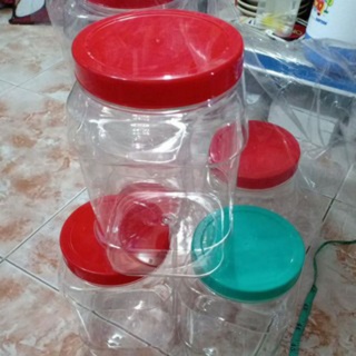 Lốc 12 cái - Hủ nhựa Duy Tân 017 đựng 500gr khô gà