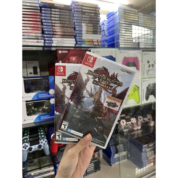Băng chơi game Nintendo Switch: Monster Hunter Rise Sunbreak