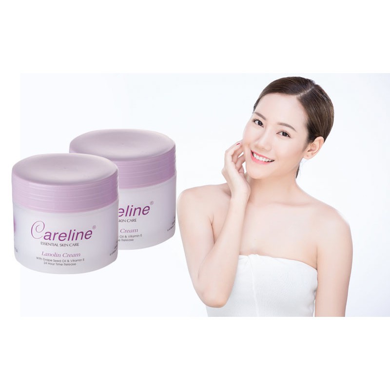 Kem dưỡng ẩm nhau thai cừu Lanolin Cream Careline 100ml