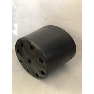 Chậu trồng cây cảnh C7 đen mềm