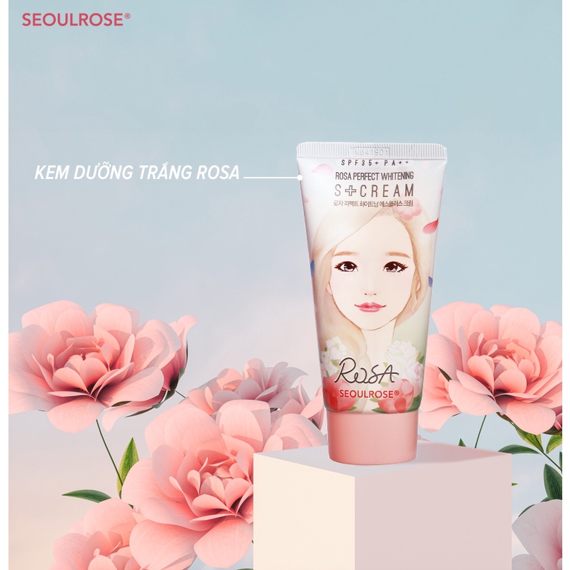 Kem dưỡng trắng Rosa